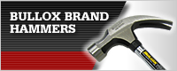 Bullox brand hammers